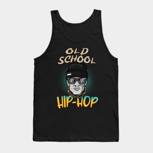 Old School Hip Hop Rapper Gift Tank Top